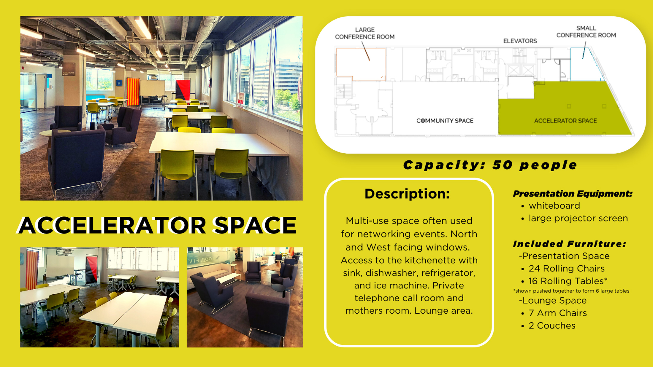 Larger Spaces The Enterprise Center