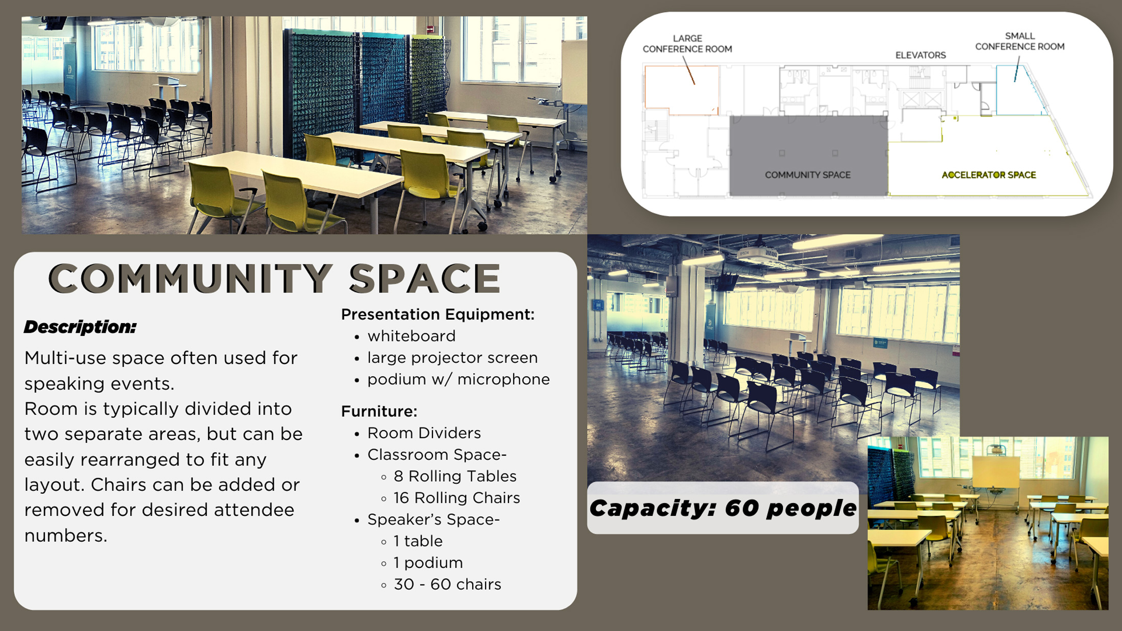 Larger Spaces The Enterprise Center